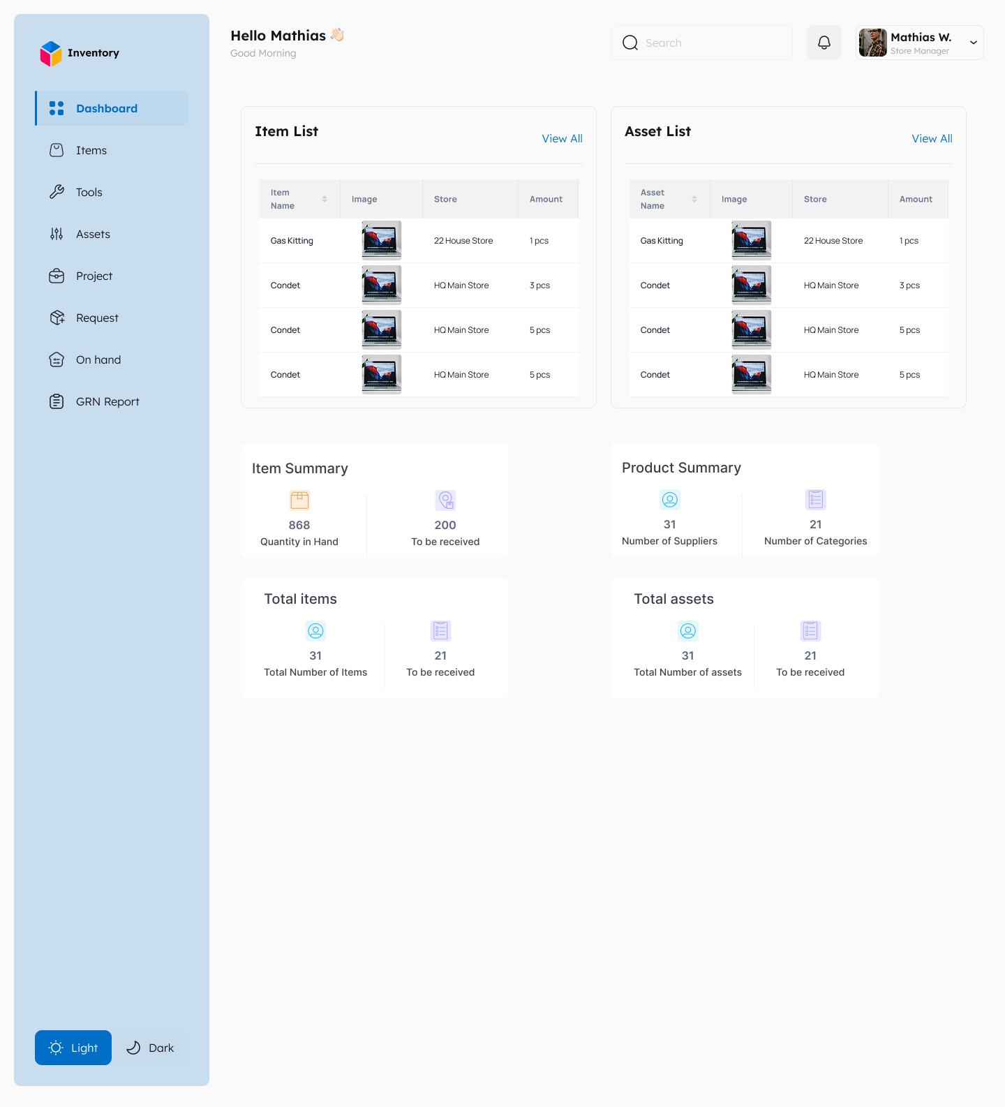 WareFlow Inventory Management